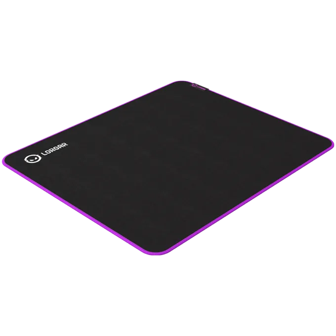 Lorgar Main 315, Gaming mouse pad, High-speed surface, Purple anti-slip rubber base, size: 500mm x 420mm x 3mm, weight 0.39kg — image 3