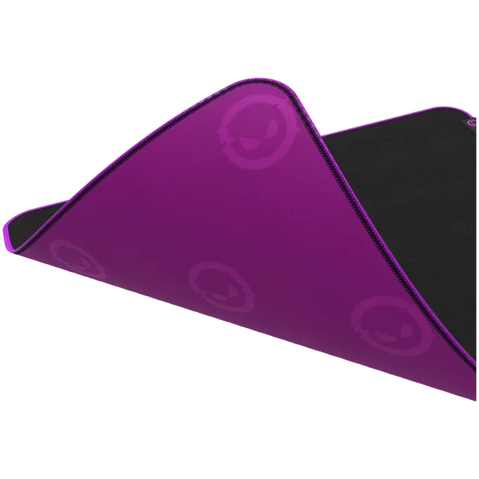 Lorgar Main 315, Gaming mouse pad, High-speed surface, Purple anti-slip rubber base, size: 500mm x 420mm x 3mm, weight 0.39kg — image 5