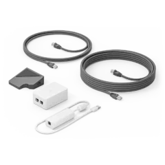 LOGITECH PoE Injector with plug set - OFF WHITE - OTHER - WW - POE INJECTOR W/ PLUG SET