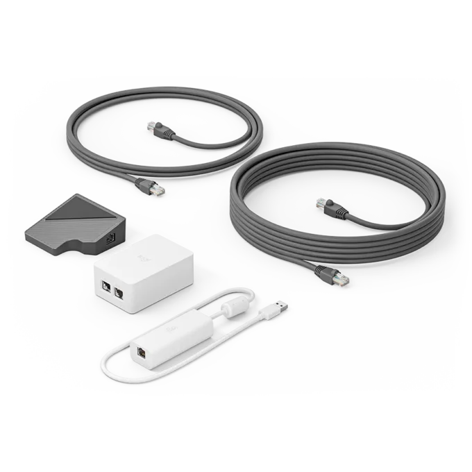 LOGITECH PoE Injector with plug set - OFF WHITE - OTHER - WW - POE INJECTOR W/ PLUG SET — image 1