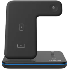 CANYON wireless charger WS-302 15W 3in1 Black