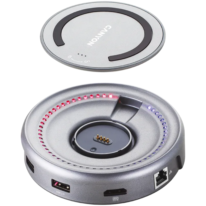 CANYON hub DS-7 7in1 USB-C Wireless Space Grey — image 2