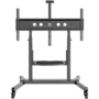 ONKRON Mobile TV Stand Rolling TV Cart for 50 to 100-Inch Screens up to 120 kg, black