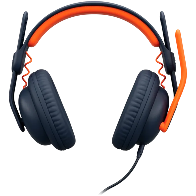 LOGITECH ZONE Learn - On Ear Wired Headset - CLASSIC BLUE - USB-C — image 1