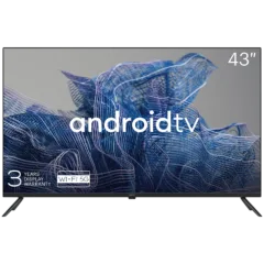43', UHD, Google Android TV, Black, 3840x2160, 60 Hz, , 2x10W, 53 kWh/1000h , BT5, HDMI ports 4, 24 months