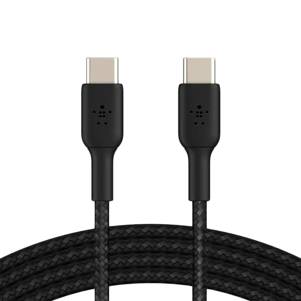 BELKIN USB-C to USB-C Cable Braided, 1M, Black — image 1