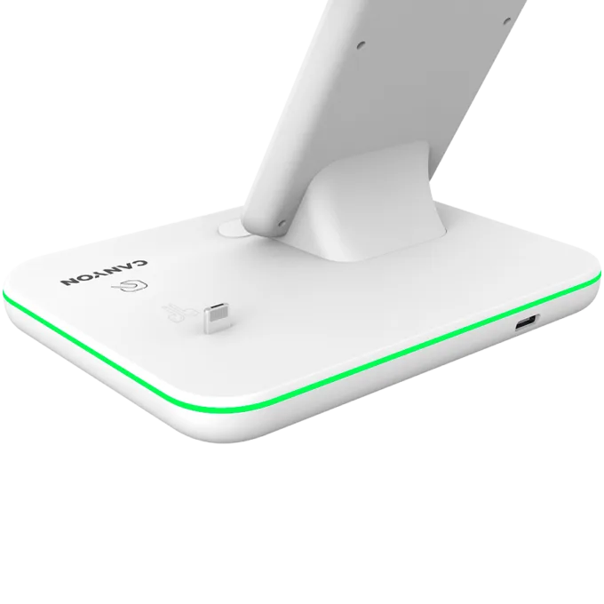CANYON wireless charger WS-302 15W 3in1 White — image 5