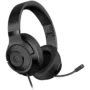 LORGAR Noah 101, Gaming headset with microphone, 3.5mm jack connection, cable length 2m, foldable design, PU leather ear pads, size: 185*195*80mm, 0.245kg, black
