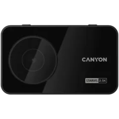 CANYON car recorder DVR25GPS WQHD 2.5K 1440p Wi-Fi GPS Black