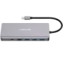 CANYON hub DS-12 13in1 4k USB-C Dark Grey