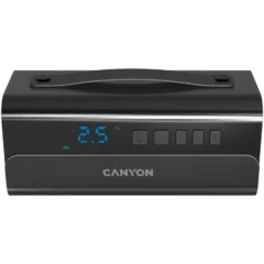 CANYON car inflator CAI-201CB LED 100PSI 200W Black