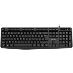CANYON keyboard KB-1 EN Wired Black