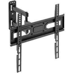 Free-tilt design: simplifies adjustment for better visibility and reduced glareSwivel mechanism provides maximum viewing flexibilitySpirit level ensures perfect positioningConvenient cable holder. 32-55". Max 35kg.