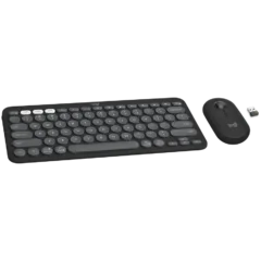 LOGITECH Pebble 2 Bluetooth Keyboard Combo - TONAL GRAPHITE - UK