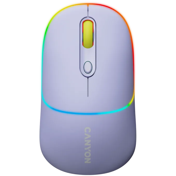 CANYON mouse MW-22 2in1 BT/ Wireless Lavender — image 1