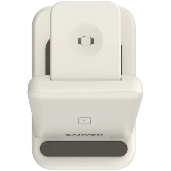 CANYON wireless charger WS-304 15W 3in1 Cosmic Latte — image 6