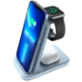 CANYON wireless charger WS-304 15W 3in1 Blue