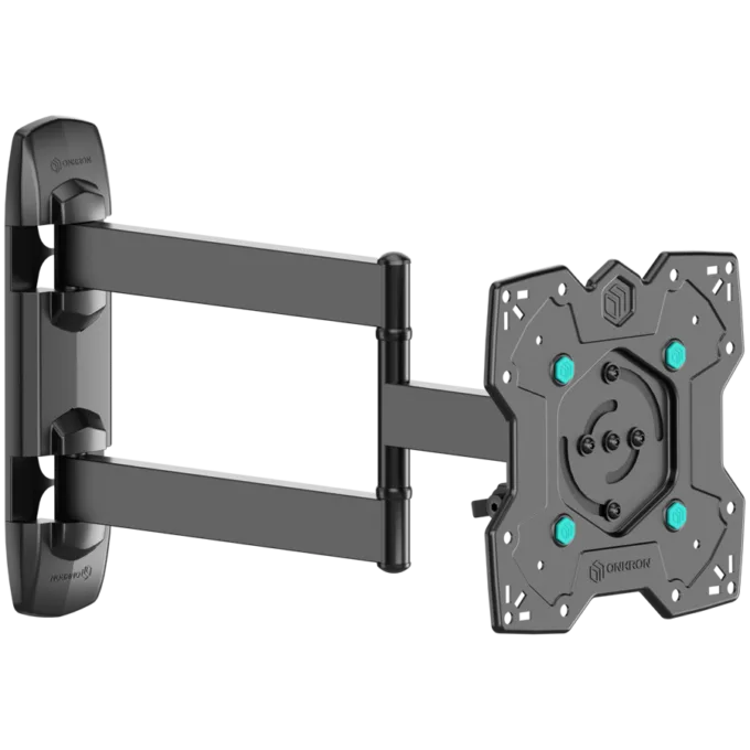 ONKRON Full Motion TV Wall Mount for 17– 43 Inch LCD LED Flat Screens up to 35 kgs, Black — image 1