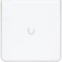 UBIQUITI U6 Enterprise In-Wall, 10 spatial streams, 115 m² (1,250 ft²) coverage, 600+ connected devices, Powered using PoE+/PoE++, (4) GbE ports with (1) PoE output, 2.5 GbE uplink.