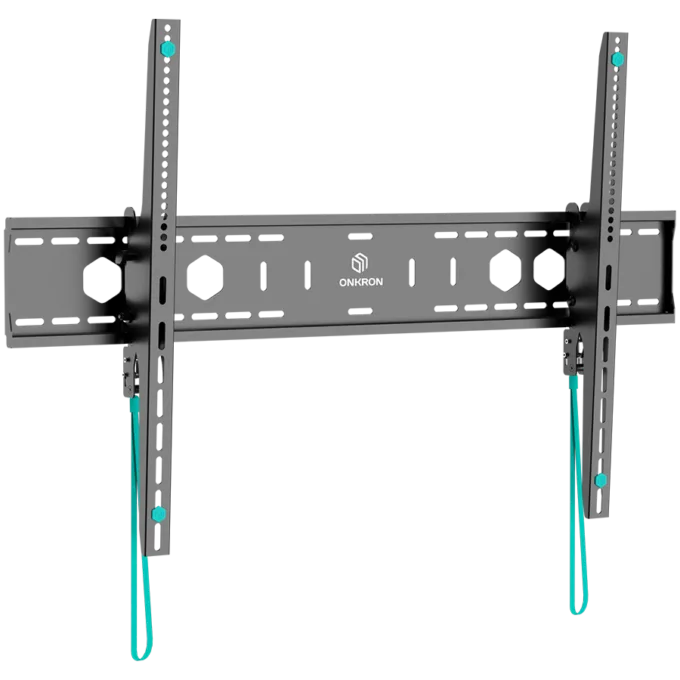 ONKRON Tilting TV Wall Mount for 60" to 110-inch Screens 24" up to 120 kg, Black — image 1