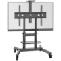 ONKRON Mobile TV Stand Rolling TV Cart for 50"-90" Screens up to 90 kg, Black