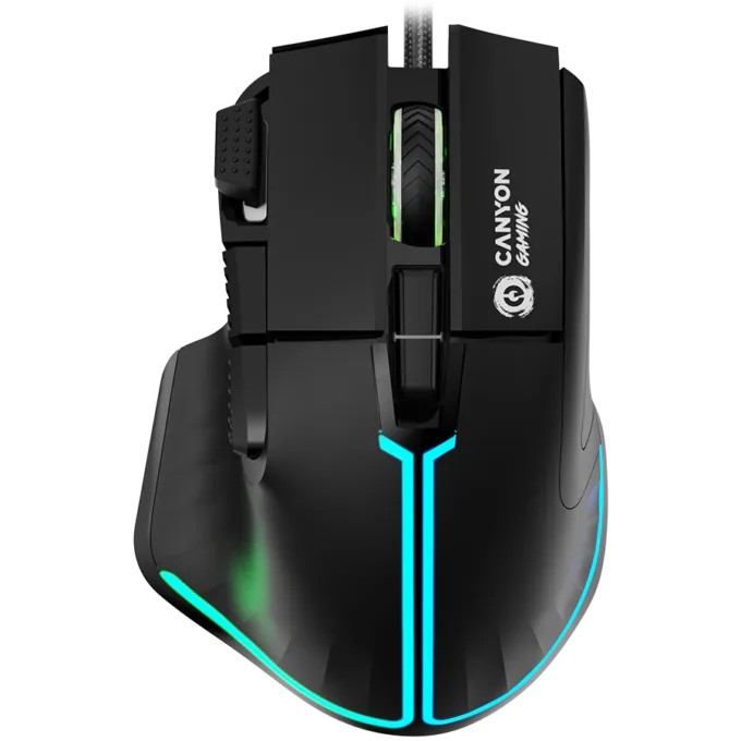 CANYON mouse Fortnax GM-636 RGB 9buttons Wired Black — image 1