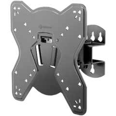 ONKRON Full Motion TV Wall Mount for 17 to 43-inch Flat Panel TVs Digital Panels 35 kg, Black