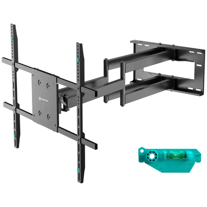 ONKRON Full Motion TV Wall Mount for 42" to 110-inch Screens up to 100 kg, Black — image 1