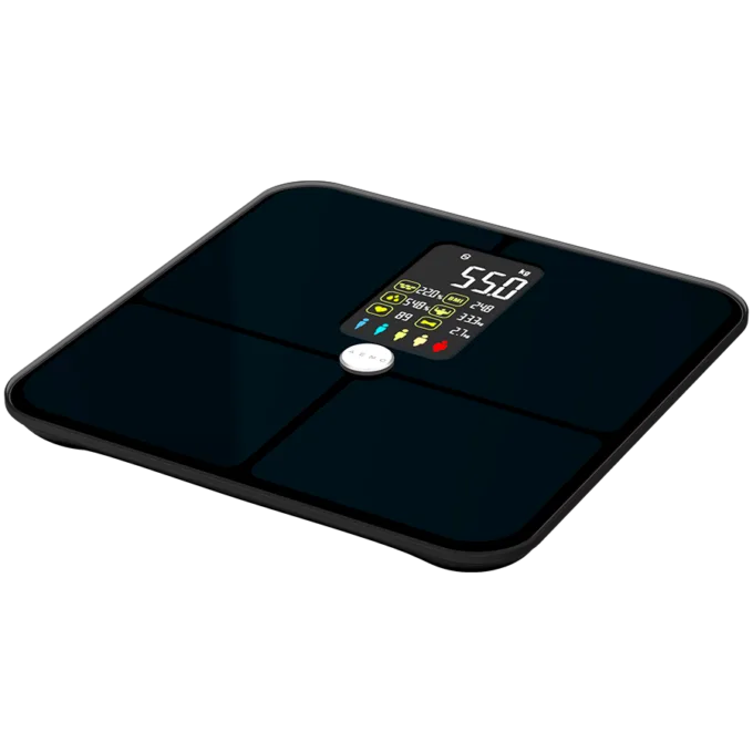 AENO Smart Body scales BS2S, 16 body metrics, up to 180kg, colorful display — image 1
