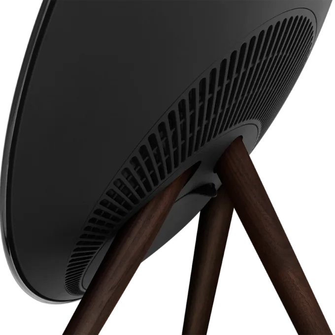 Beosound A9 5th Gen Speaker Black Anthracite (Back Black/Cover Black/Legs Dark Oak) — image 4