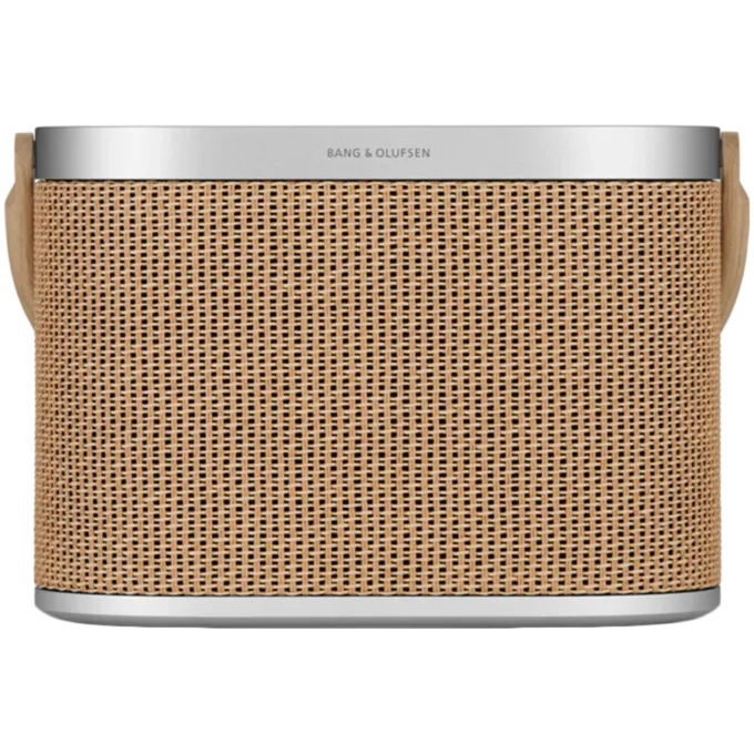 Beosound A5 Speaker Nordic Weave (Cover Nordic Weave/Handle Oak) — image 1