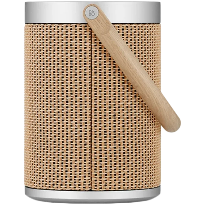 Beosound A5 Speaker Nordic Weave (Cover Nordic Weave/Handle Oak) — image 4