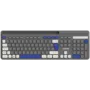 CANYON keyboard HKB-W03 EN AAA Wireless Grey