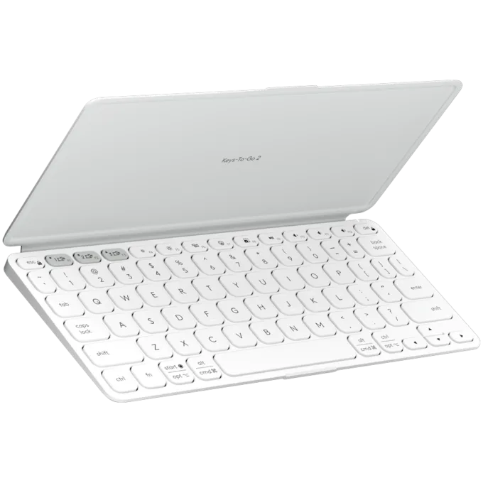 LOGITECH Keys-To-Go 2 - PALE GREY - US INT'L - BT - INTNL-948 - UNIVERSAL — image 1