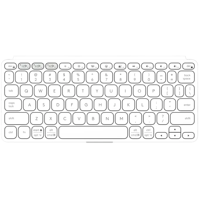 LOGITECH Keys-To-Go 2 - PALE GREY - US INT'L - BT - INTNL-948 - UNIVERSAL — image 4