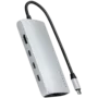 SATECHI USB-C MultiPort Adapter 8K with Ethernet V3 - Silver