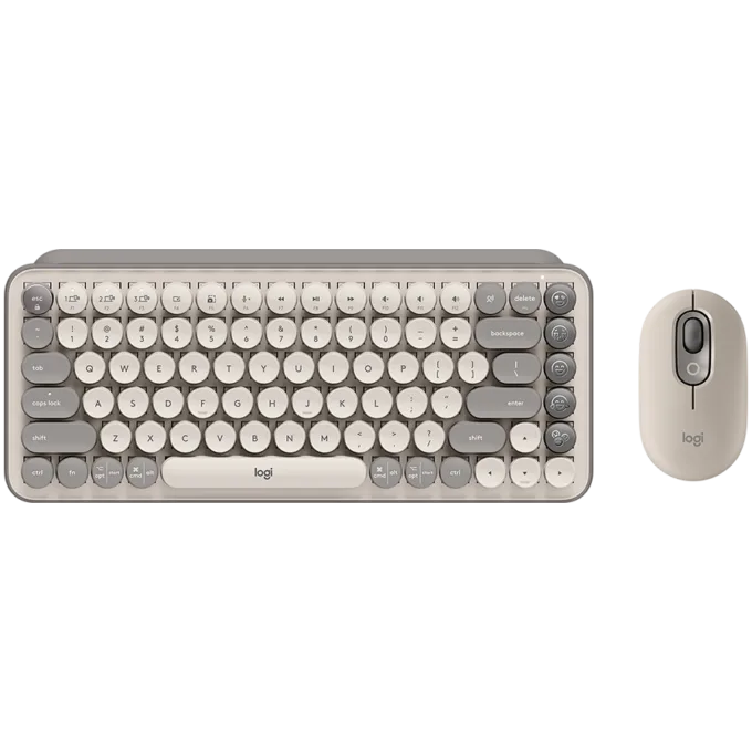 LOGITECH POP ICON KEYS - GRAPHITE - UKR - BT  - INTNL-973 — image 1