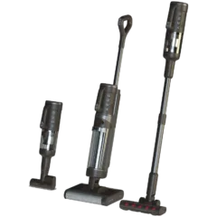 Aeno Cordless Transformer Vacuum Cleaner, Wet and Dry cleaning, 200W, 4000mAh; 14kPa; 21,6V, 2 rollers, autocleaning and drying