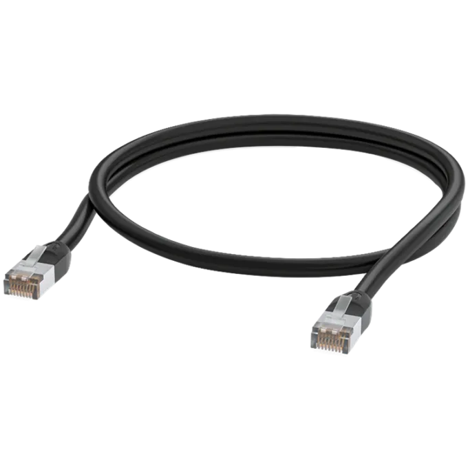 Ubiquiti UACC-Cable-Patch-Outdoor-5M-BK rugged, outdoor patch cable designed to function in the harshest environments — image 1
