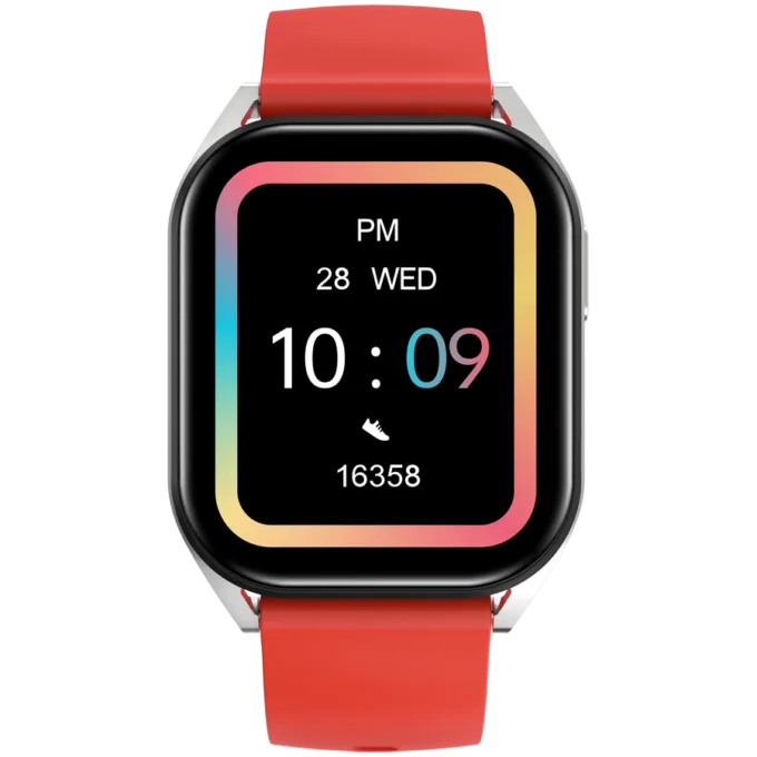 CANYON smart watch Chatter SW-58 BT-CALL Silver Red — image 1