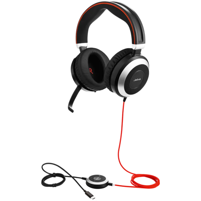 JABRA EVOLVE 80 UC, Stereo, USB-C — image 1