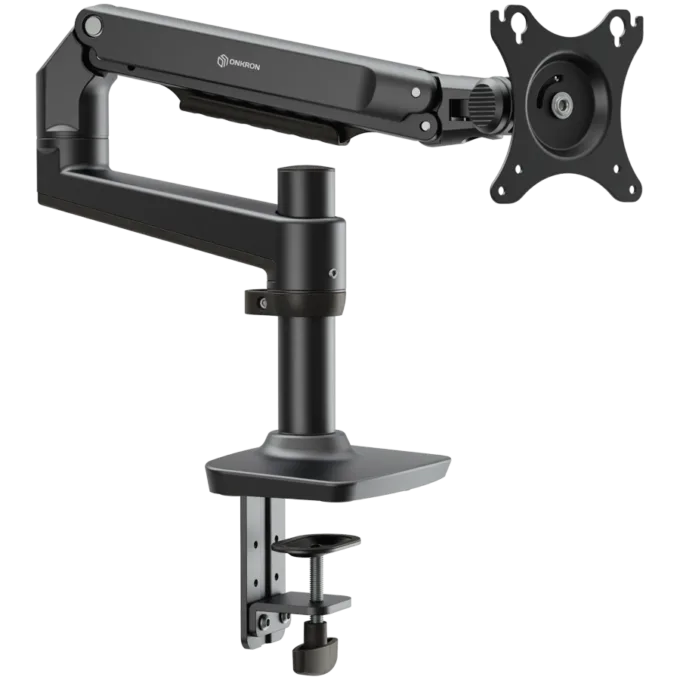 ONKRON Desk mount for Monitor 17"- 38", max 11 kg, tilt-swivel, with rotation — image 1