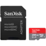 SANDISK Ultra microSDXC 256GB + SD Adapter 150MB/s A1 Class 10 UHS-I