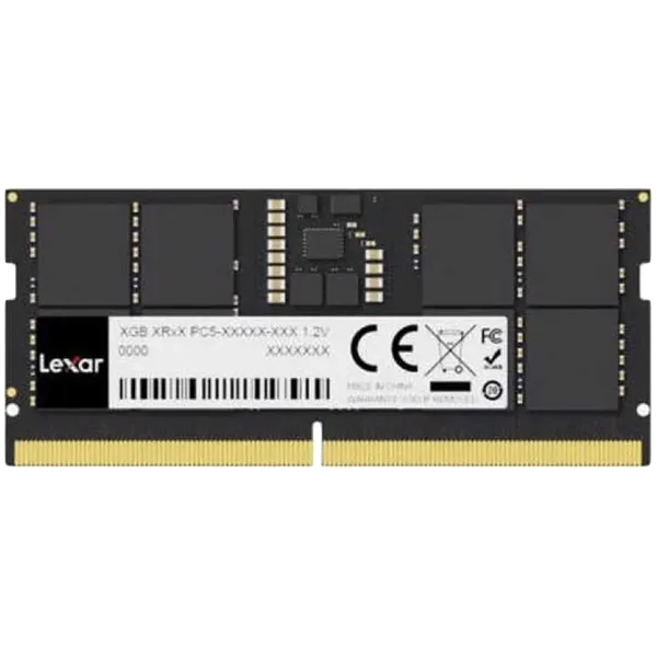 Lexar DDR5 16GB 262 PIN So-DIMM 5600Mbps, CL46, 1.1V- BLISTER Package — image 1
