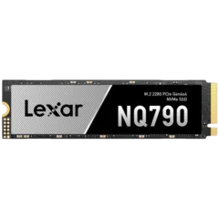 Lexar NQ790 4TB PCIe Gen4x4 M.2 NVMe, up to 7000 MB/s read and 6000 MB/s write