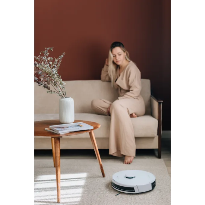 AENO Robot Vacuum Cleaner RC2S: wet & dry cleaning, smart control AENO App, powerful Japanese Nidec motor, turbo mode — image 9