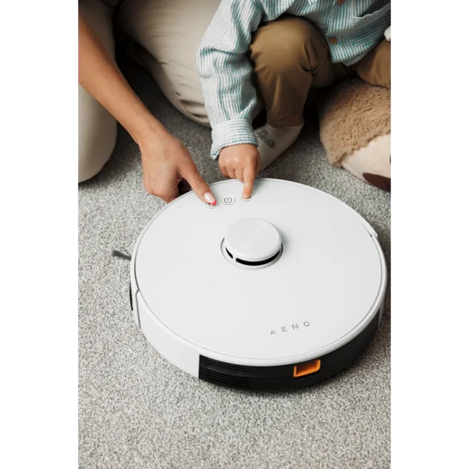 AENO Robot Vacuum Cleaner RC2S: wet & dry cleaning, smart control AENO App, powerful Japanese Nidec motor, turbo mode — image 10