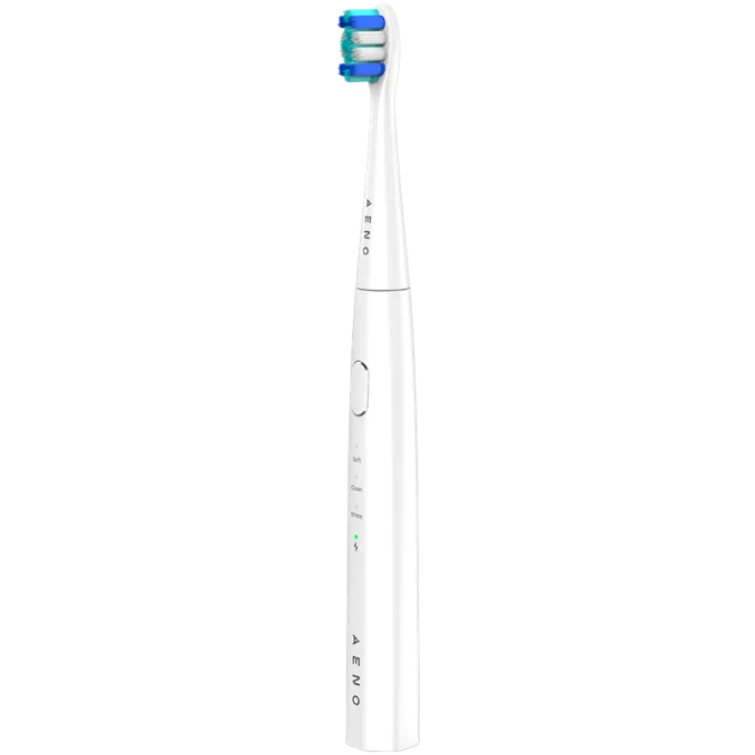 AENO Sonic Electric toothbrush, DB8: White, 3modes, 3 brush heads + 1 cleaning tool, 1 mirror,  30000rpm, 100 days without charging, IPX7 — image 1