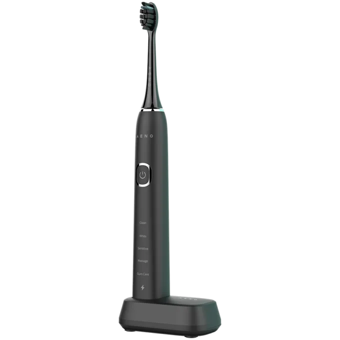 AENO Sonic Electric Toothbrush DB6: Black, 5 modes, wireless charging, 46000rpm, 40 days without charging, IPX7 — image 1