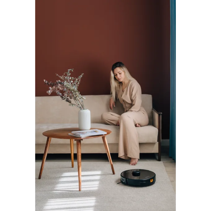 AENO Robot Vacuum Cleaner RC3S: wet & dry cleaning, smart control AENO App, powerful Japanese Nidec motor, turbo mode — image 11